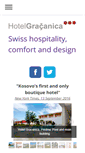 Mobile Screenshot of hotelgracanica.com